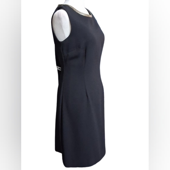 New "NWOT" "2 PIECE SET" Danny And Nicole Long jacket Long Sleeveless Dress, S-6 - Picture 5 of 13